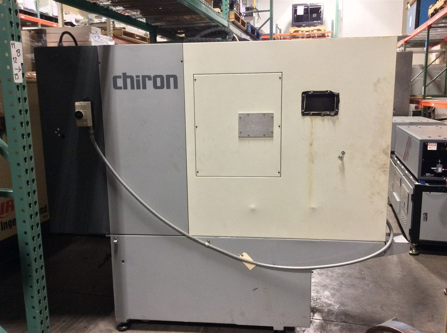 Used Chiron FZ08W Vertical Machine Center VMC Pallet Changer w/Fanuc CNC FilterMist 2