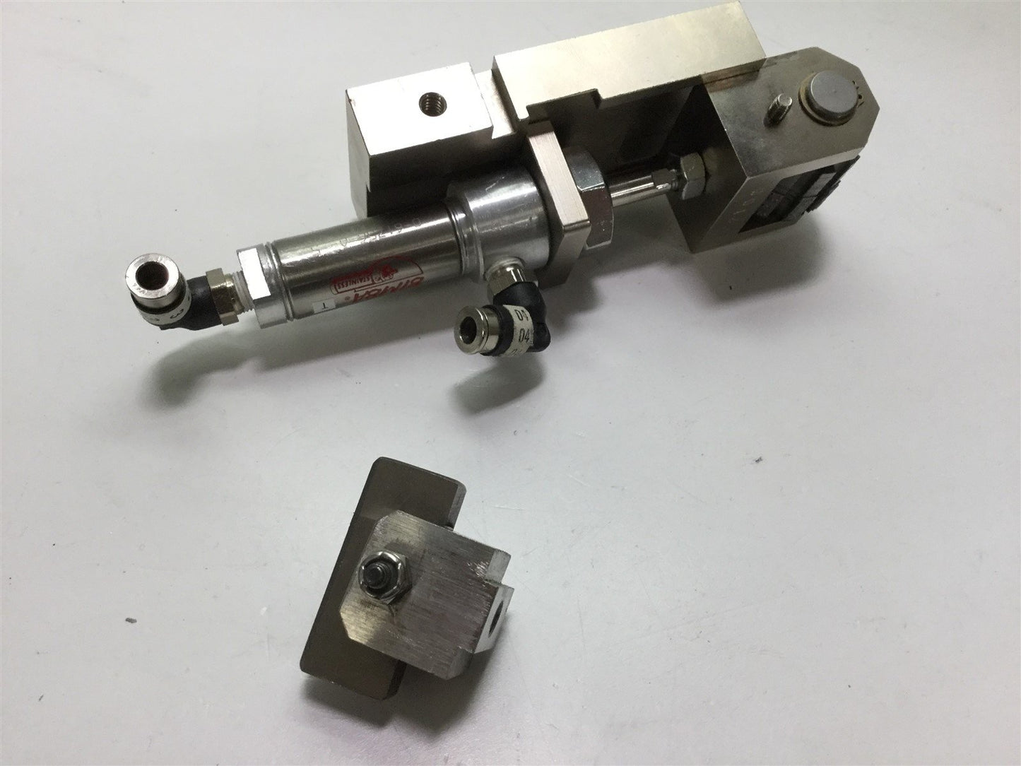 Used Wrap-Aid Custom Fabricated 6 Digit Rotational Pneumatic Machine Numbering Head