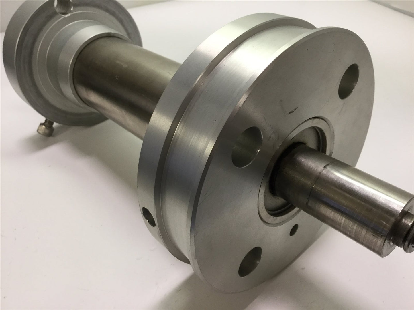 Used Wrap Aid 10.500" Guide Rollers For Unwind/Custom Material Handling Applications