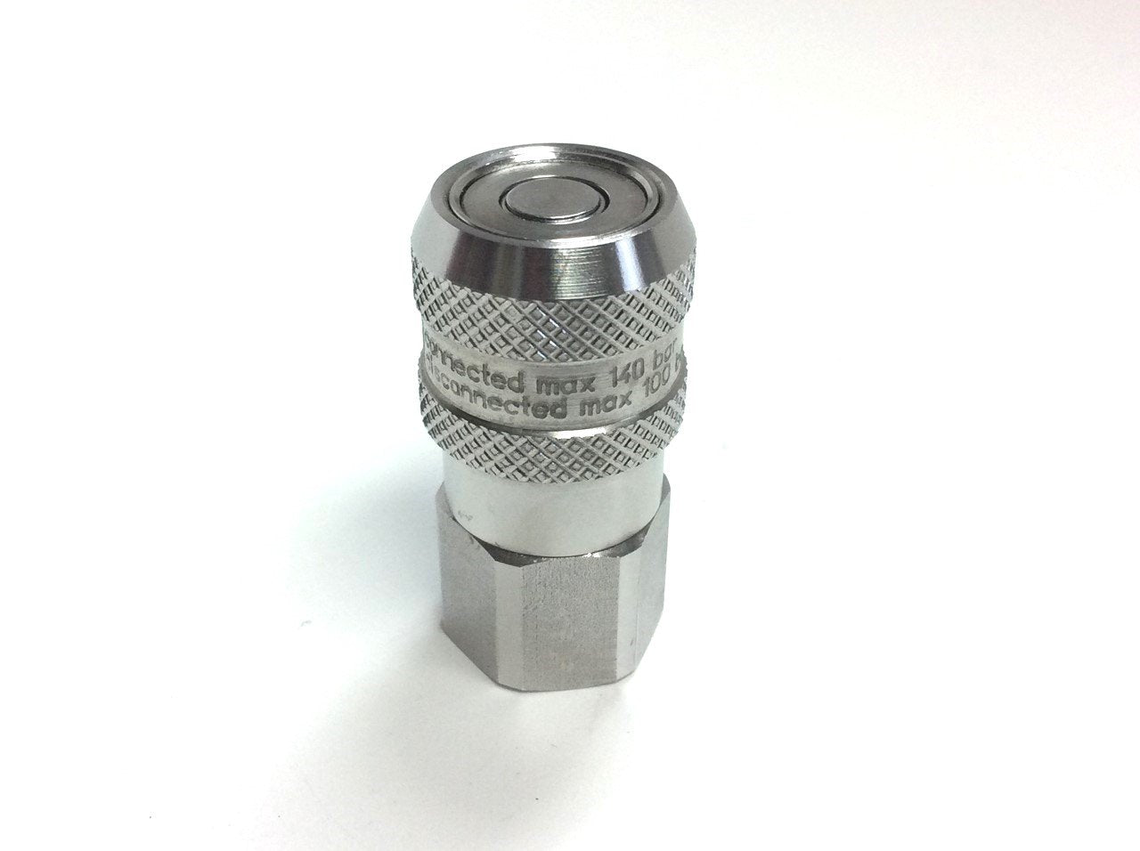 New – Open box Hansen Gromelle 2DBS25F Quick Disconnect Stainless Steel 1/4" NPT