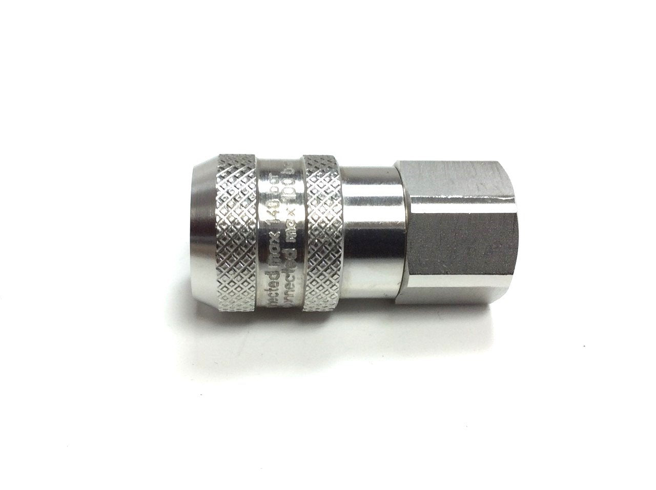 New – Open box Hansen Gromelle 2DBS25F Quick Disconnect Stainless Steel 1/4" NPT