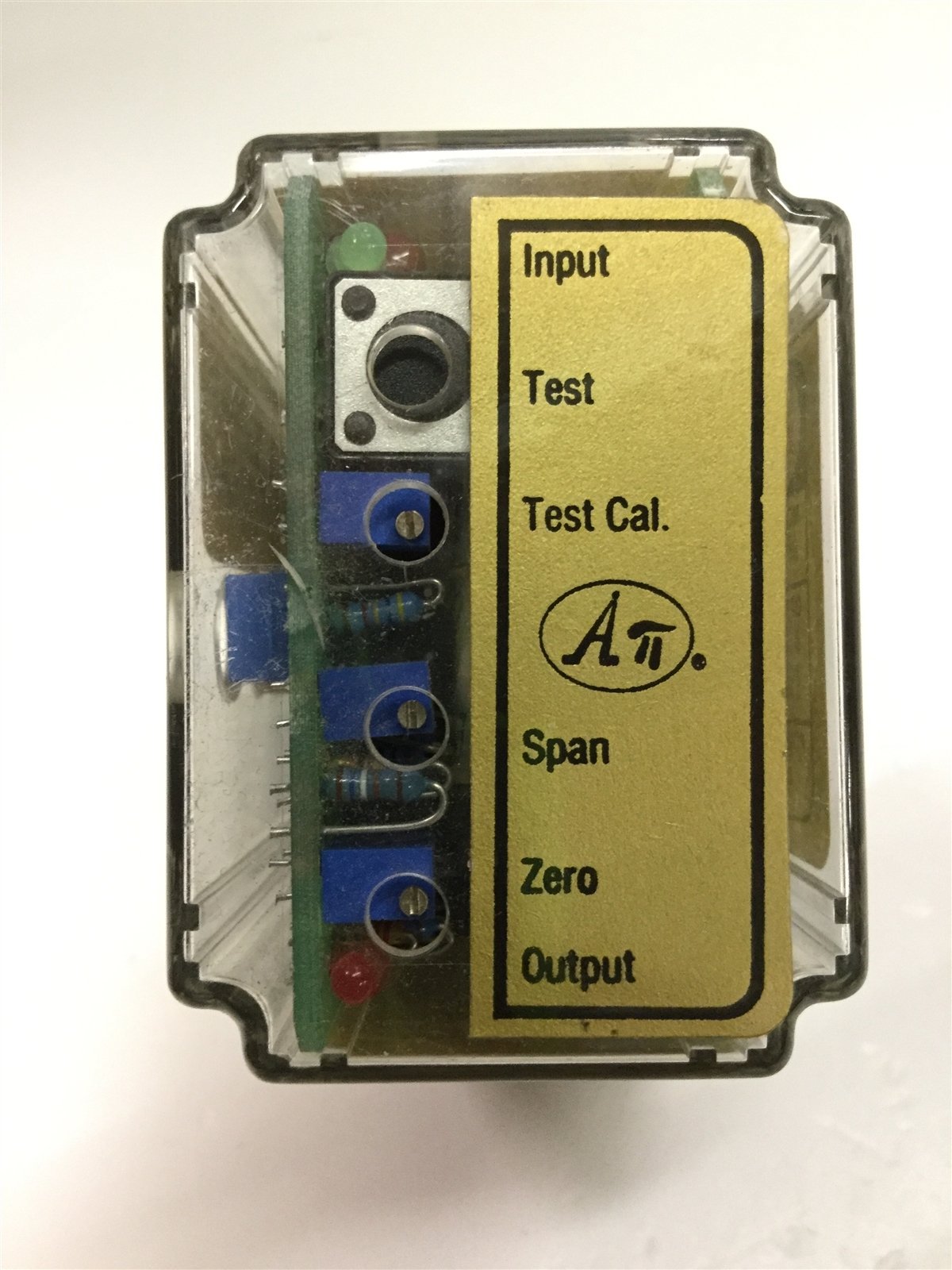 Used Absolute Process Instruments API 7580 G Frequency to DC Transmitter 115VAC