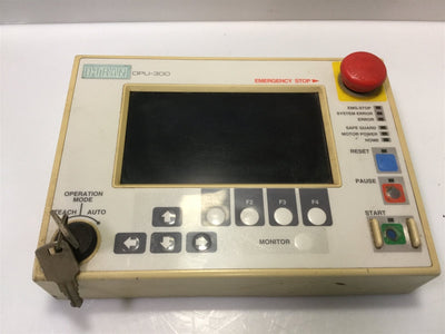 Used Epson Seiko D-Tran OPU-300 Teach Pendant For Scara Robot Controller w/ 2 Keys