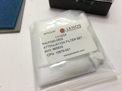 New – Open box Janos Technology FX90-0602 Attenuation Filter For LBS-100 R Laser Attenuator