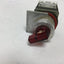Used Allen Bradley 800MR-24HX2B Red Lighted Selector Switch, With 800M-XA Contacts