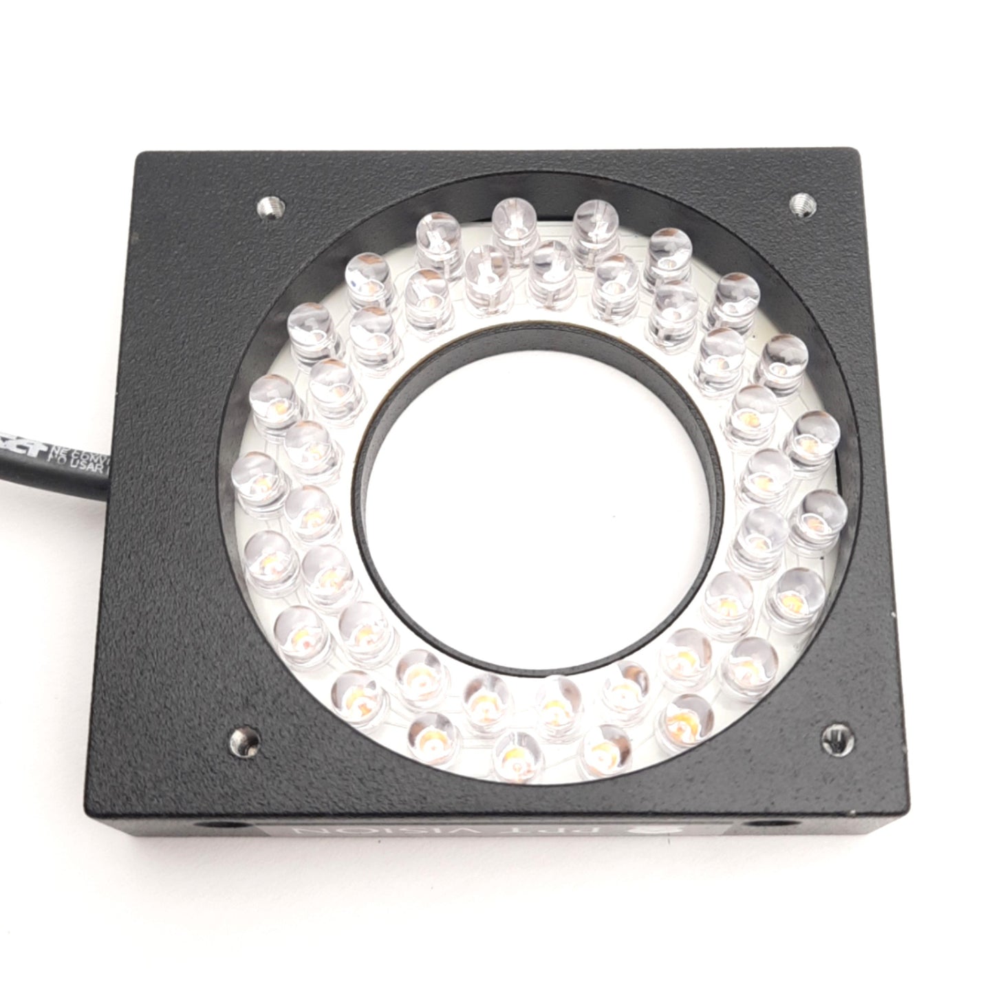 Used PPT Datalogic 661-0376-RD Ringlight LED Red, 1-7/16" ID 2-7/16" OD, 24VDC