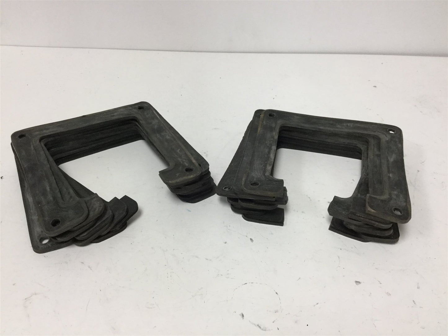 Used Lot of 20 Hoffman Wireway Gaskets, For 4" x 4" Wireways, *Missing Side*