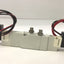 Used SMC VQZ2351S-5L-C Double Solenoid Pneumatic Air Valve, 5-Port 3-Position 24VDC