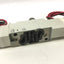 Used SMC VQZ2351S-5L-C Double Solenoid Pneumatic Air Valve, 5-Port 3-Position 24VDC