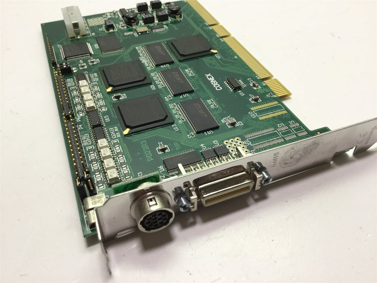 Used Cognex CGX-8602(A) 8600 Vision Board VPM8601VX-000 Rev E 12-Pin, PCI X Interface