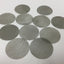 Used Lot of 11 Sanitary Mesh Filter For Tri-Clamp Connections, Diameter: 2.569"