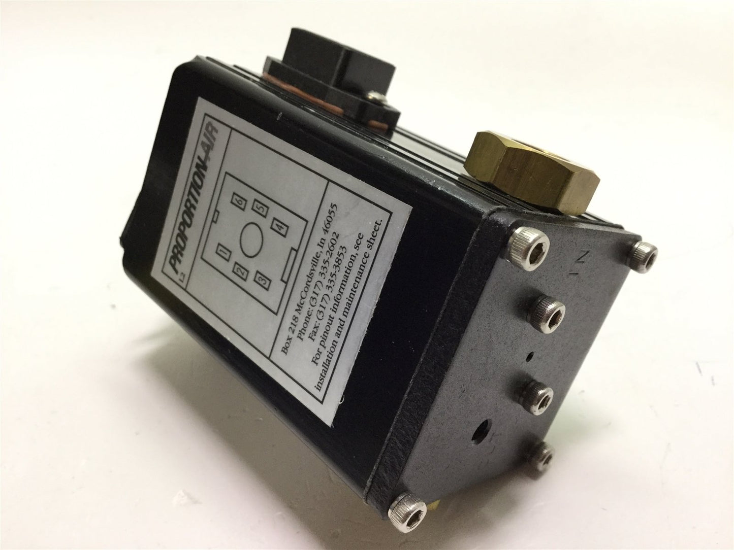 New – Open box Proportion-Air QB2TFEE235 Pneumatic Control Valve, Ports: 1/8" NPT, 0-50psi