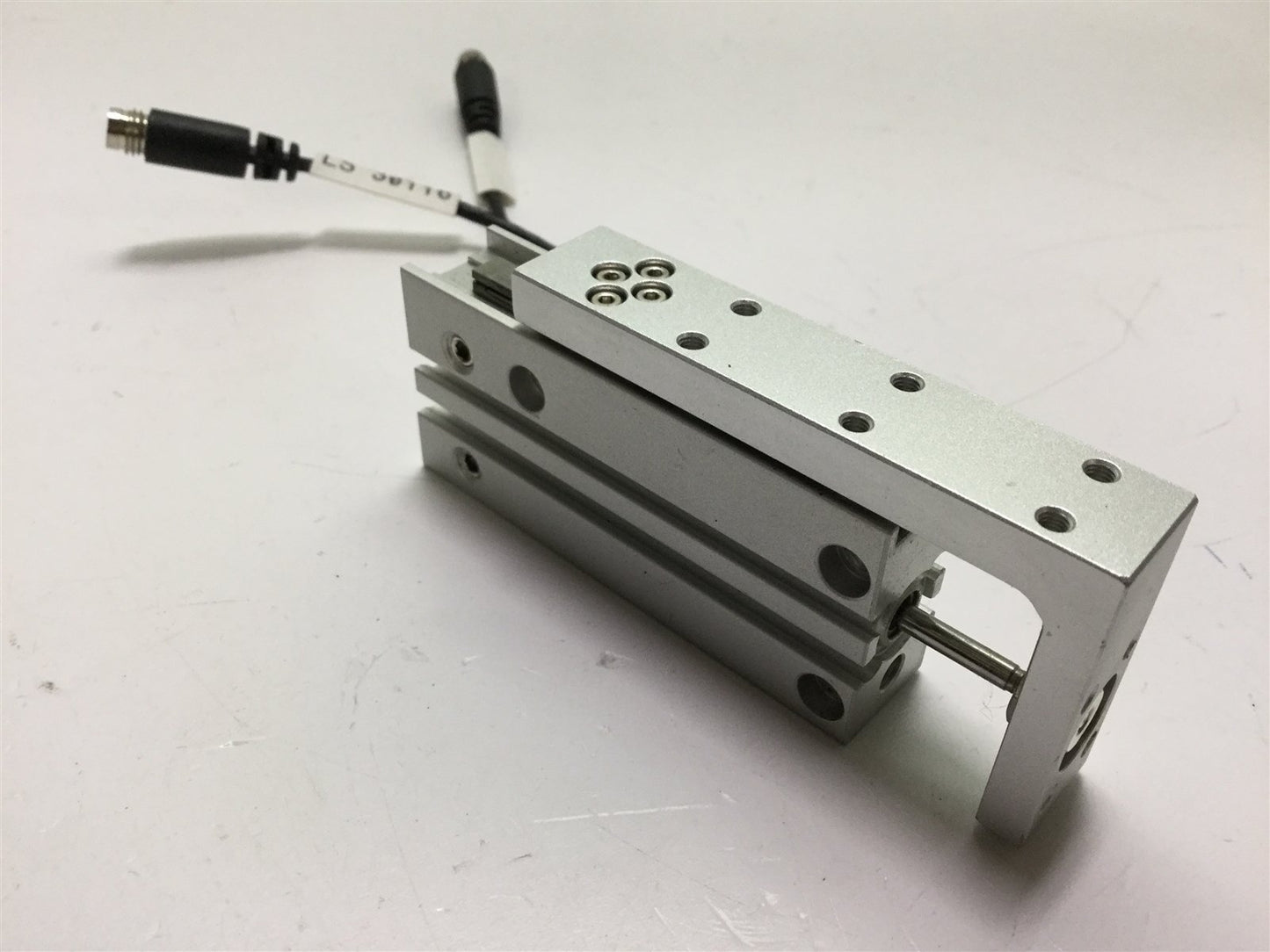 Used SMC MXH6-40 Compact Slide Table/Cylinder 6mm x 40mm 0.7 MPa w/Positional Sensor