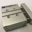 Used Bimba ET-1212 Extruded Flush Linear Cylinder Thruster 12mm-Bore 12mm-Stroke