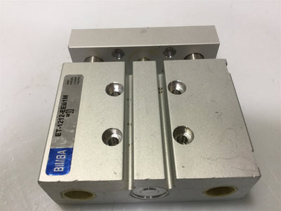 Used Bimba ET-1212 Extruded Flush Linear Cylinder Thruster 12mm-Bore 12mm-Stroke