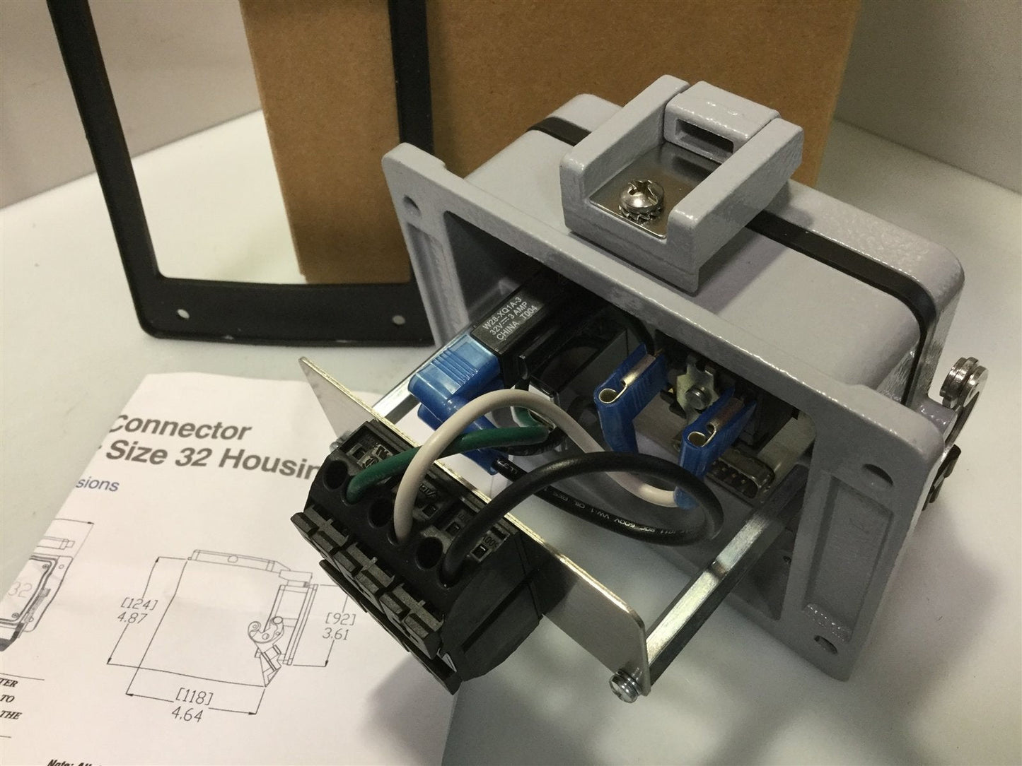 New ZIPport ZP-PSA Panel Interface Connector 120VAC Outlet DB-9 USB 3A Breaker *NIB