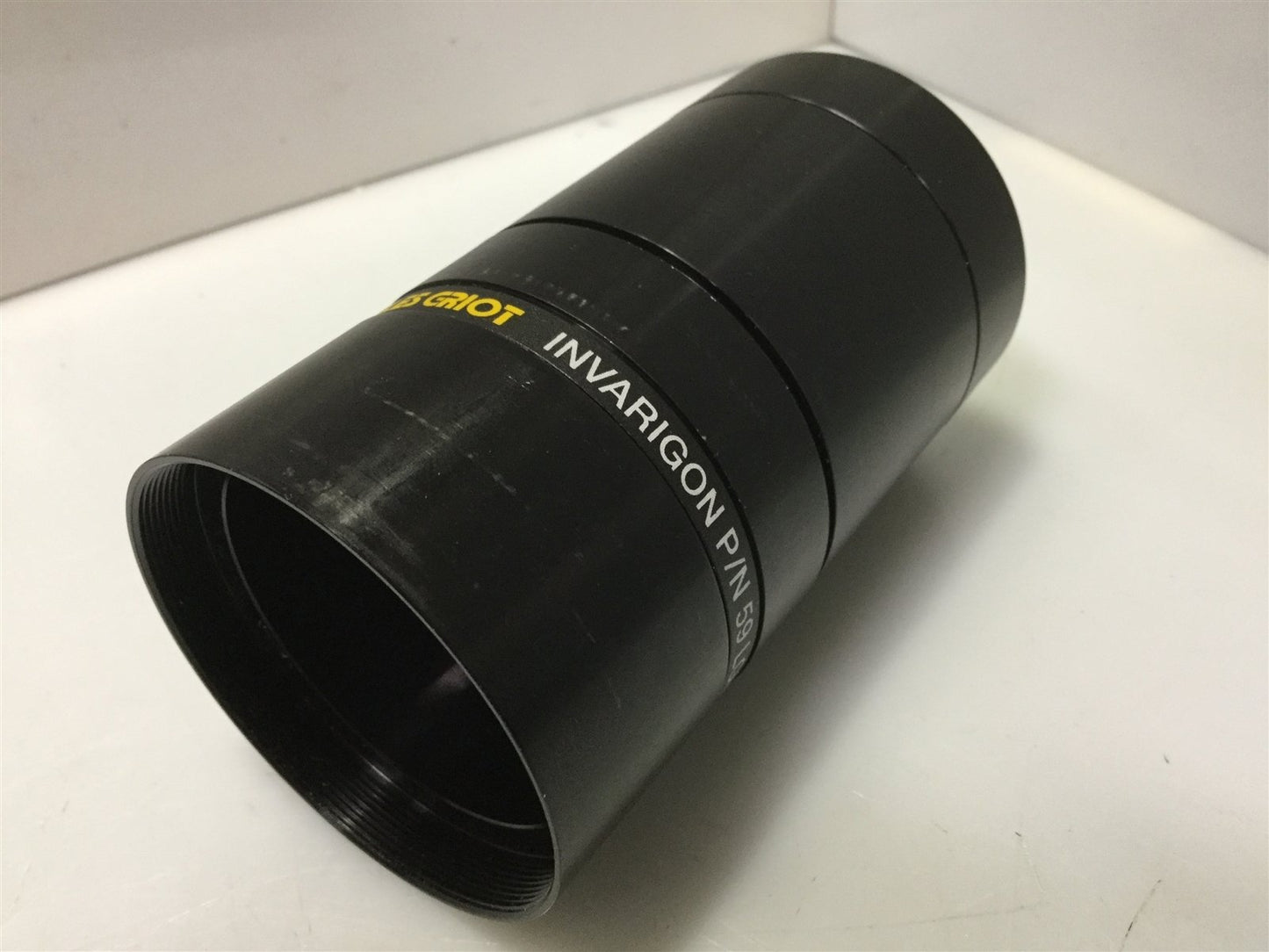 Used Melles Griot 59 LGU 042 Invarigon Lens .4200 X Magnification 25.5mm C-Mount