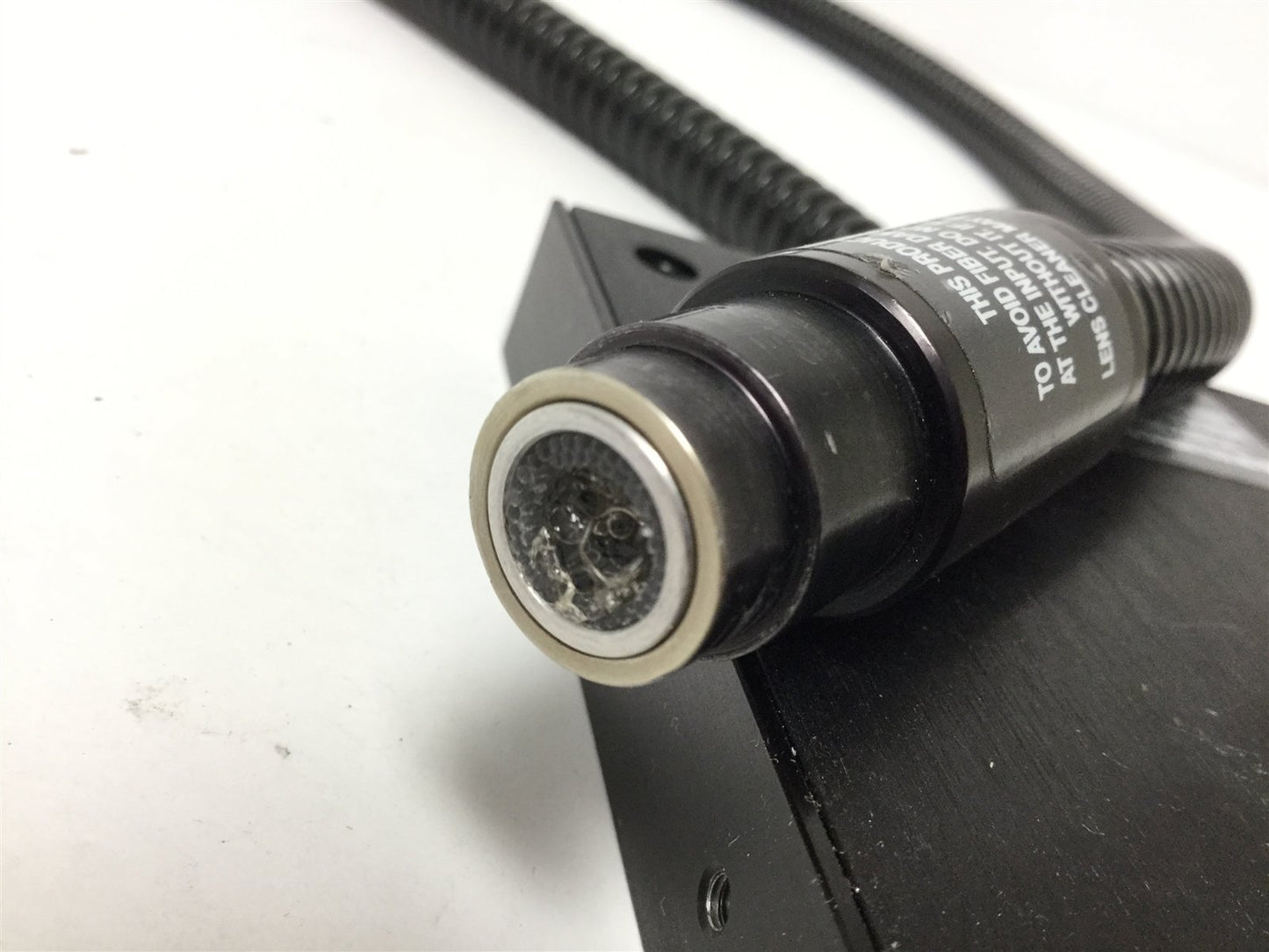 For parts or not working Schott A08925 Fiber Optic Backlight, Active Area: 4" x 4.88" *Damaged Fibers*