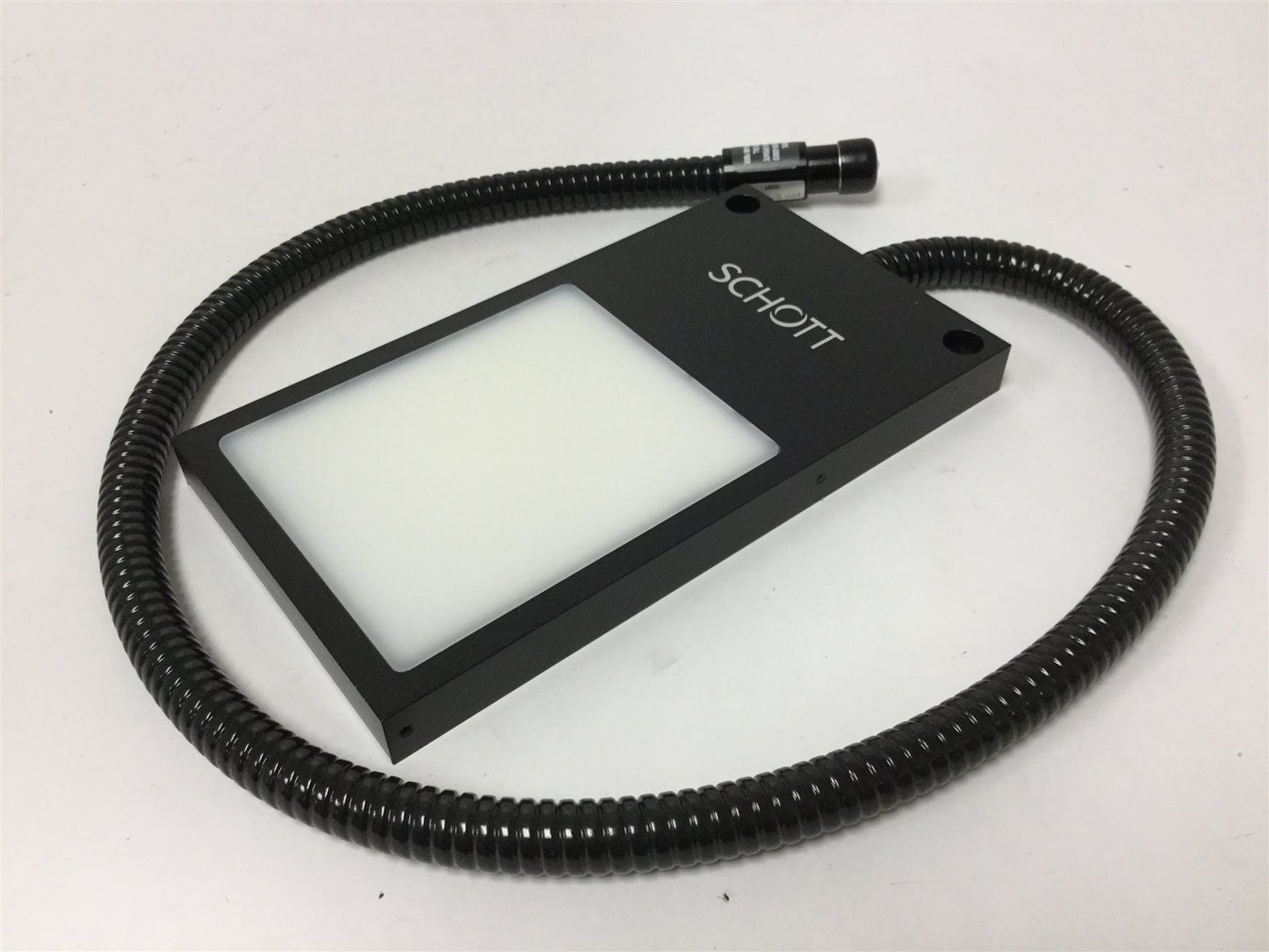 Used Schott A08925 Fiber Optic Backlight, Active Area: 4" x 4.88" ( 4" x 5" ), 36" L