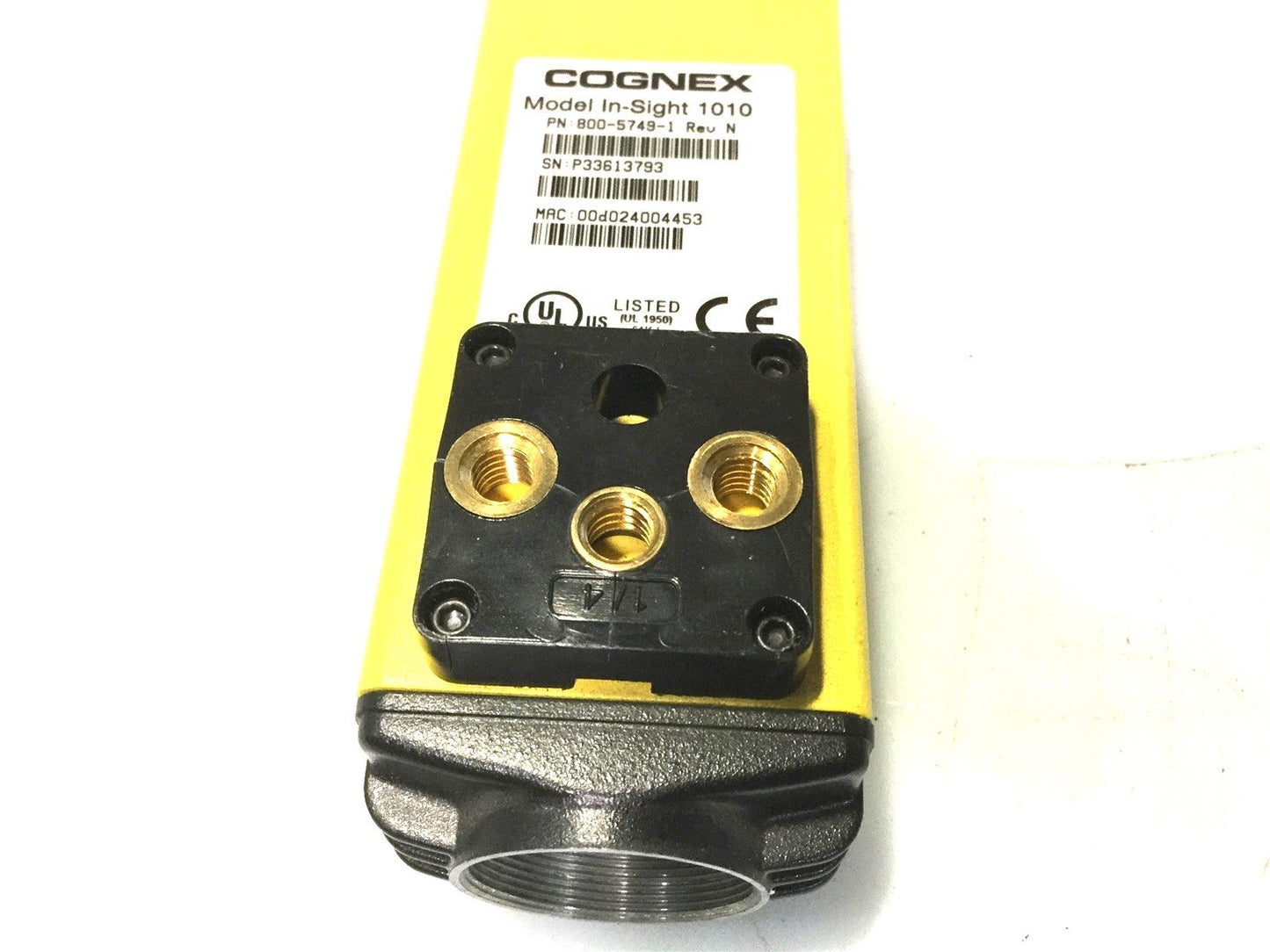 Used Cognex 800-5749-1 Rev. N In-Sight 1010 Machine Vision Camera 640x480 16MB 30FPS