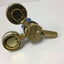 Used Gas Regulator With 20-400psi and 100-3000psi Gauges, Ports: 1/4" NPT, 0-250psi