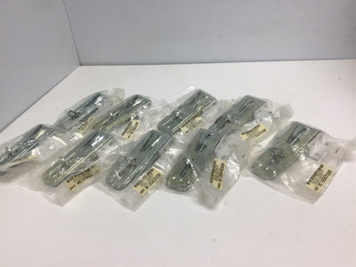 New Lot of 9 HC1045EYETAZE New Adjustable Zinc Coated Latches For Padlock