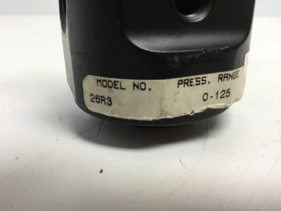 Used Coilhose 26R3 Compact Pressure Regulator, Ports: 3/8" NPT, Gauge Ports: 1/8" NPT