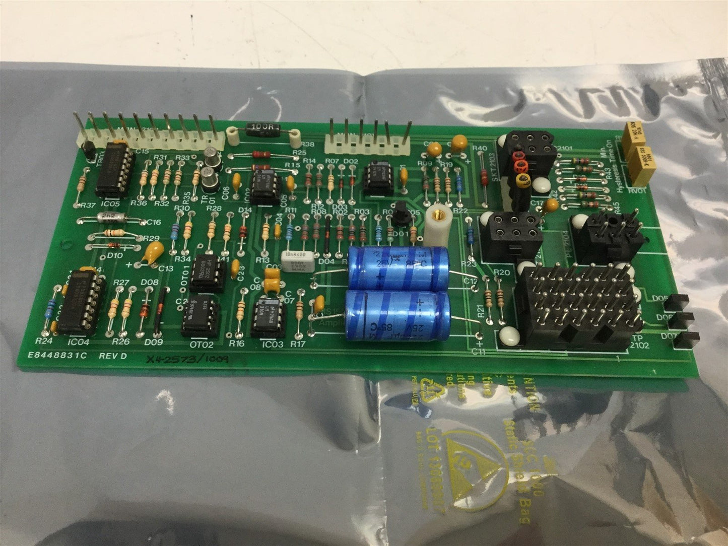 Used JK Lasers LTD E8448831C Rev D X4-2573/1009 Amplifier Card MS 150/330 Base Drive
