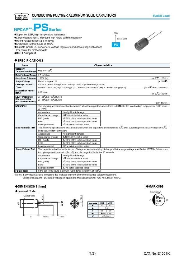 New Lot of 100- United APS-160ELL331MJC5S Capacitor 330uF 16V Alum Poly Radial