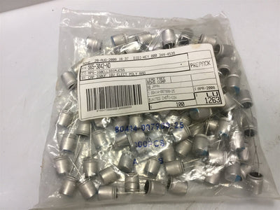 New Lot of 100- United APS-160ELL331MJC5S Capacitor 330uF 16V Alum Poly Radial