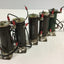 Used Lot of 5 ARCOL V60/GU/6K8 5% Vitereous Enameled Resistors, 6800 Ohm, 75-90W