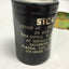 Used STC ALS20A-223-KD-025 Capacitor 22000uF - 10 +50%, 25VDC Max Ripple 11A at 100Hz