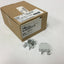 New Lot of 50 New Bussmann DM50-GY Terminal Blocks, Rating: 300V 50A, Color: Gray
