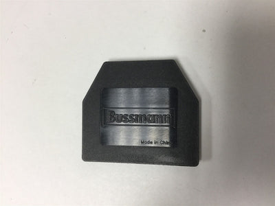 New – Open box Lot of 50 New Bussmann DM50-ND Terminal Block End Covers, Color: Black