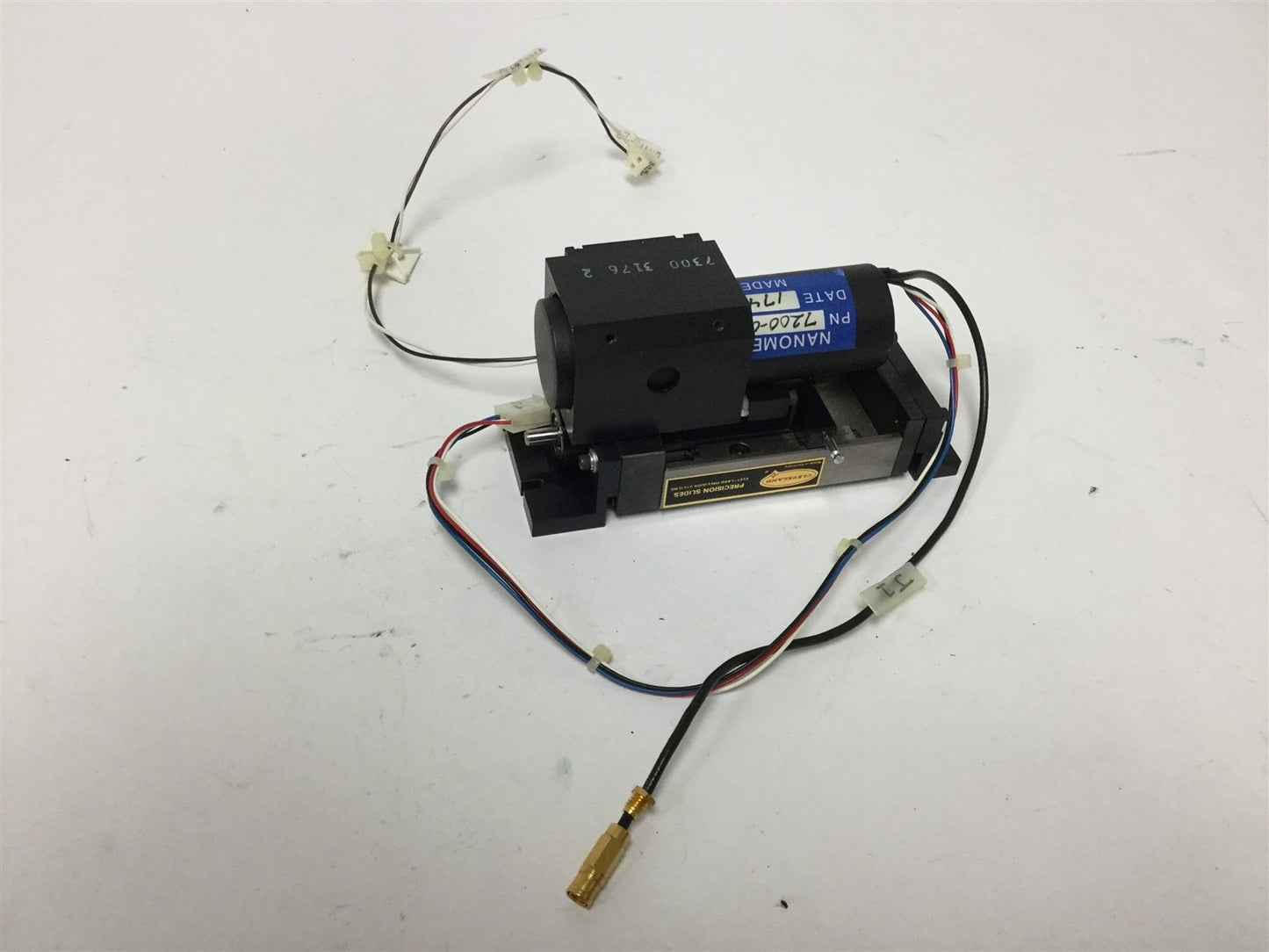 Used Hamamatsu H957-06 Photomultiplier Module on Cleveland Precision Slide