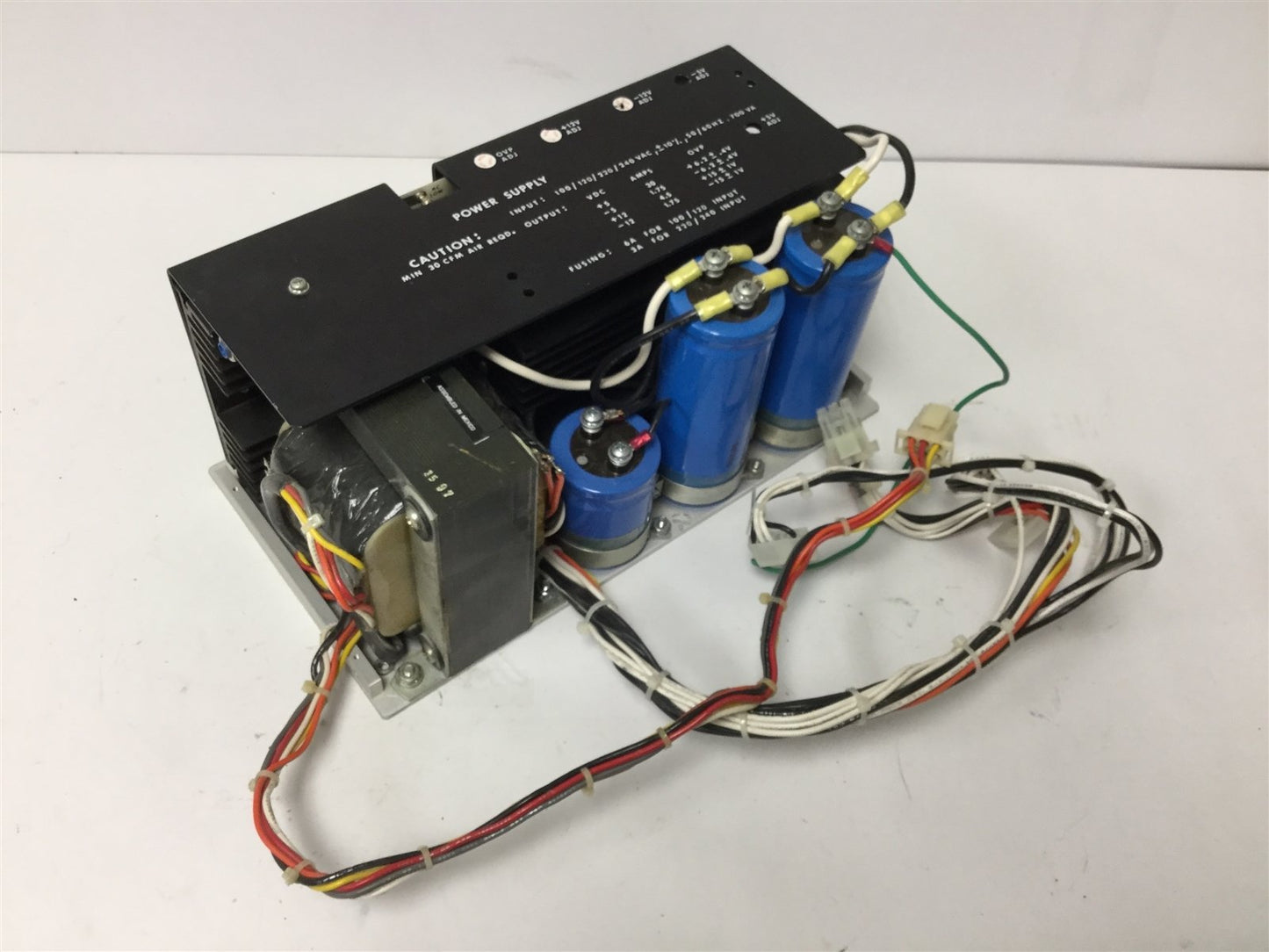 Used Xentek Inc 6315 Power Supply, In: 100/120/220/240VAC, Out: +/-5VDC and +/-12VDC