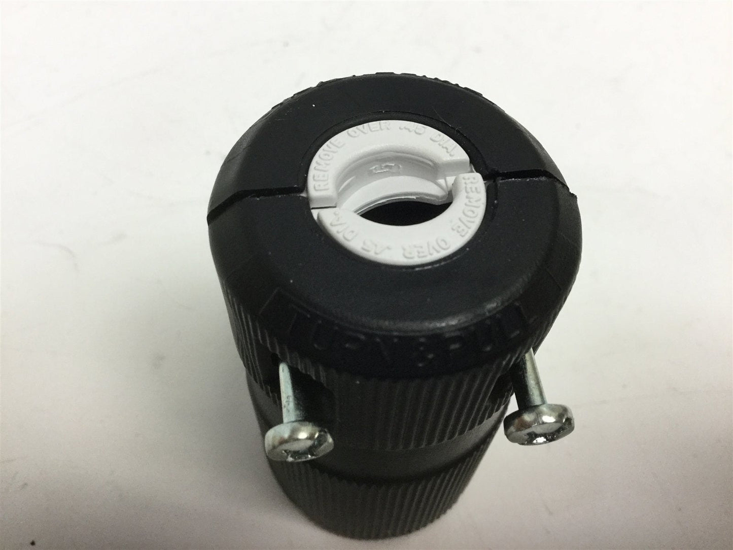 New Hubbell HBL4729VBK Connector Twist-Lock, 15A, 125V, 2 Pole 3 Wire L5-15R