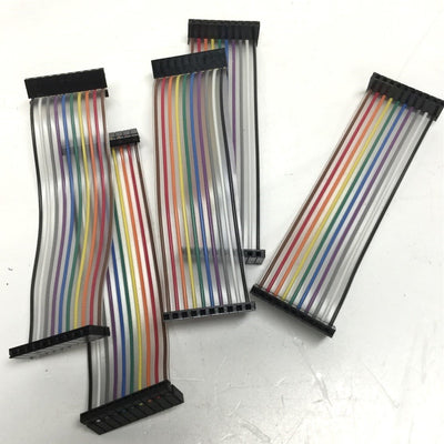 New – Open box Lot of 5 New Samtec IDSS-10-D-03.50 Slim Flat Ribbon IDC Cables 10-Pin, 3.5"L