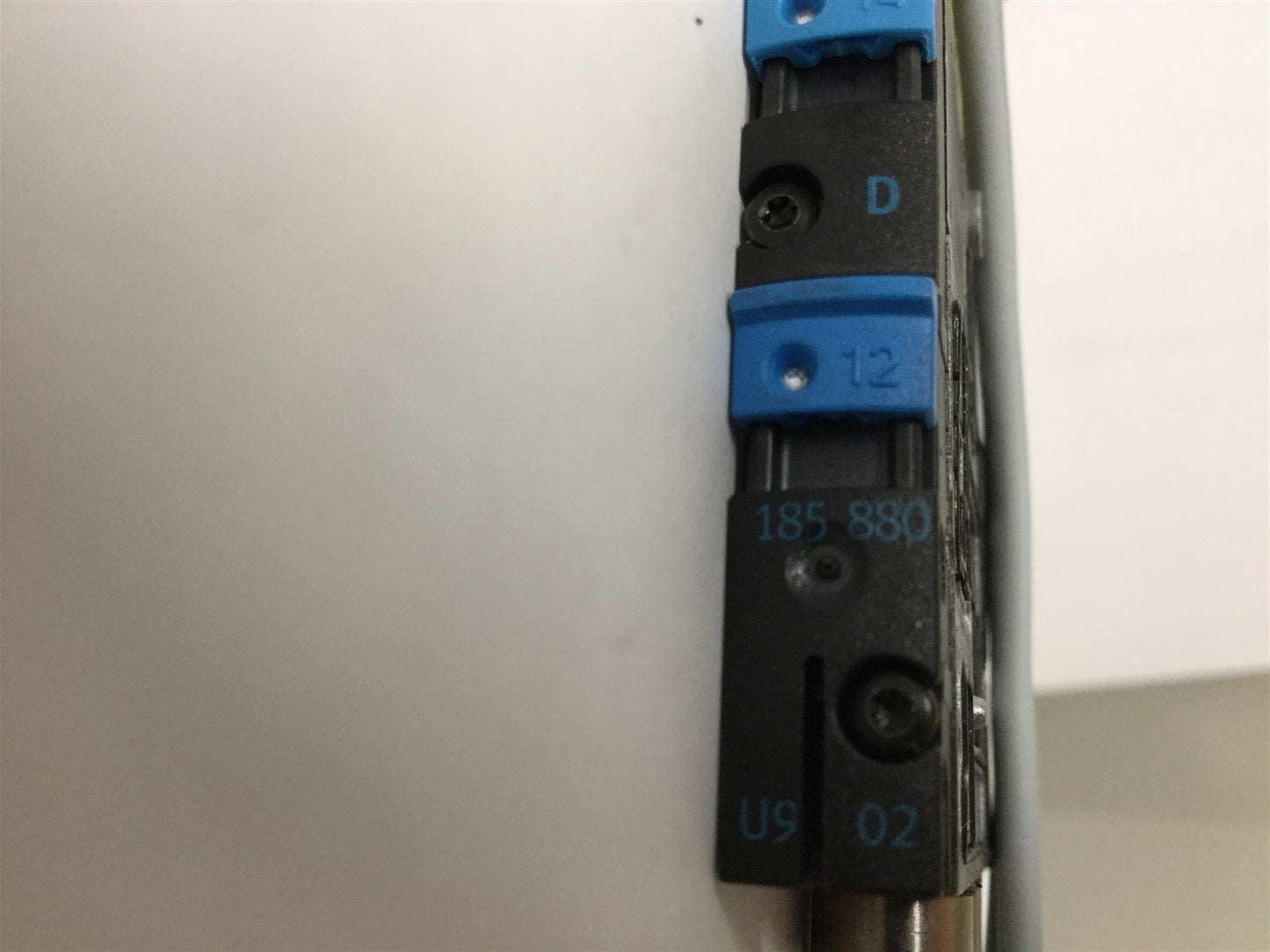 Used Festo CPV10-VI Valve Set, With 185880 Solenoid Valve, Voltage: 21VDC, 145psi Max