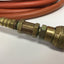 Used SpeedAir 2649C Pneumatic Hose 1/4" (6.4mm) 250 PSI W.P. 25' W/ Quick Disconnect