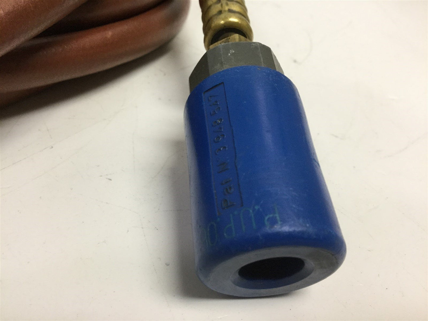 Used SpeedAir 042792C Pneumatic Hose 1/4" (6.4mm) 250 PSI W.P 16' W/ Quick Disconnect