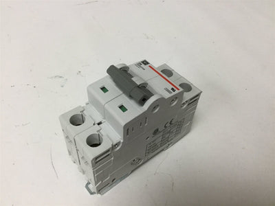 Used Cutler Hammer WMS2D08 2-Pole Circuit Breaker, 480V Max, 8 Amps, D-Curve