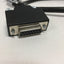 Used Parker 71-016949-02 Rev-F 15 Pin Male to Female Extension Cable Length 2 Feet