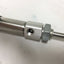 Used SMC NCDJ2WB10-400-H7A1S-X142US Double End Pneumatic Cylinder, Stroke: 4", 100psi