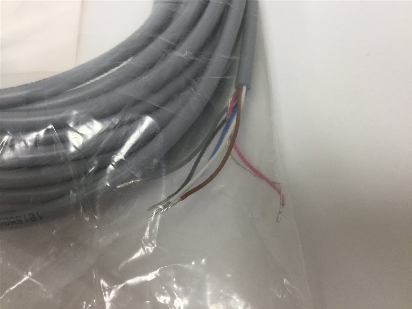 New Turck RSC 6T-10/S618 Cordset, M12 Male 6-Pin Connector to Flying Leads, 10m