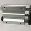 Used SMC MGQL20-50-Y59AL-XC18 Pneumatic Guided Cylinder 20mm Bore 50mm Stroke 145psi