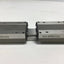 Used Nippon Bearing SERS15A 2-Roller Guide Slide Bearing, Linear Length: 169mm