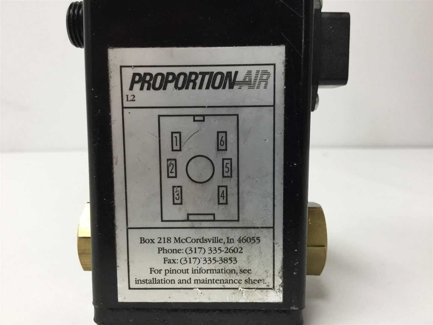 Used PROPORTION-AIR QB2TFIC300 Analog Valve 300psi Aux Port 3-pin 4-20mA Sinking 24V