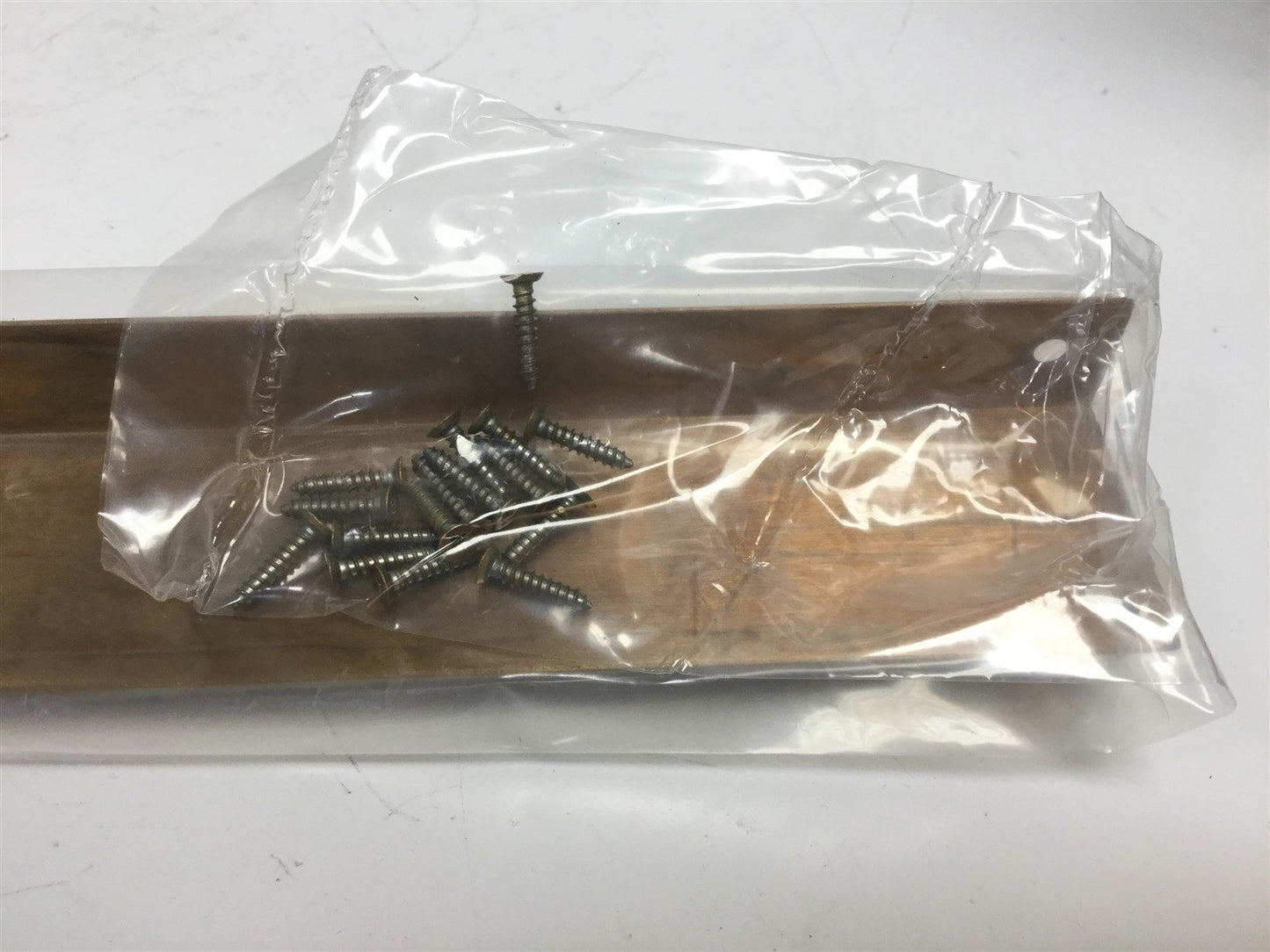 New Trimco KE-32-1 Edge Guard Type A93-302 Satin Bronze Clear Coated Length: 42"