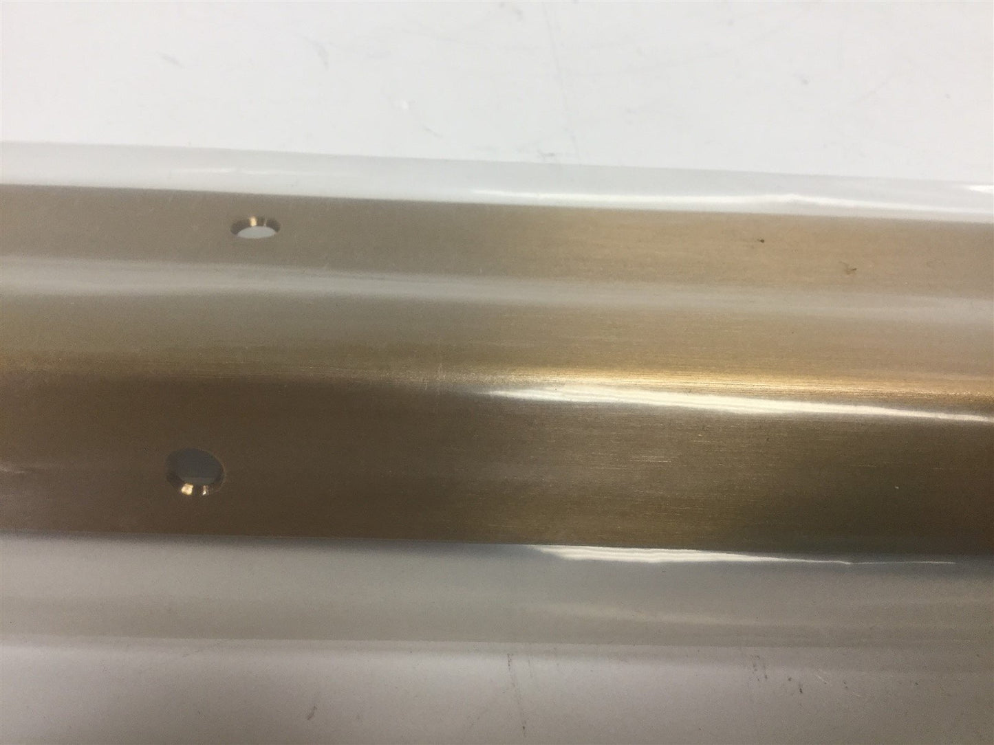 New Trimco KE-32-1 Edge Guard Type A93-302 Satin Bronze Clear Coated Length: 42"